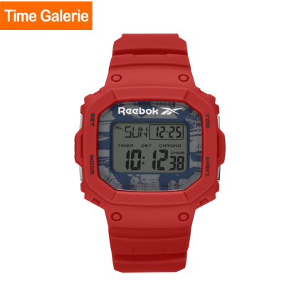 Reebok Proud RV-POD-G9-PRPR-WS Excellent Red Men Watch | Digital Dial | 48MM | 10 ATM | PU with Strap Reebok Proud RV-POD-G9-PRPR-WS Excellent Red Men Watch | Digital Dial | 48MM | 10 ATM | PU with Strap